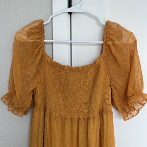 midi smocked sundress